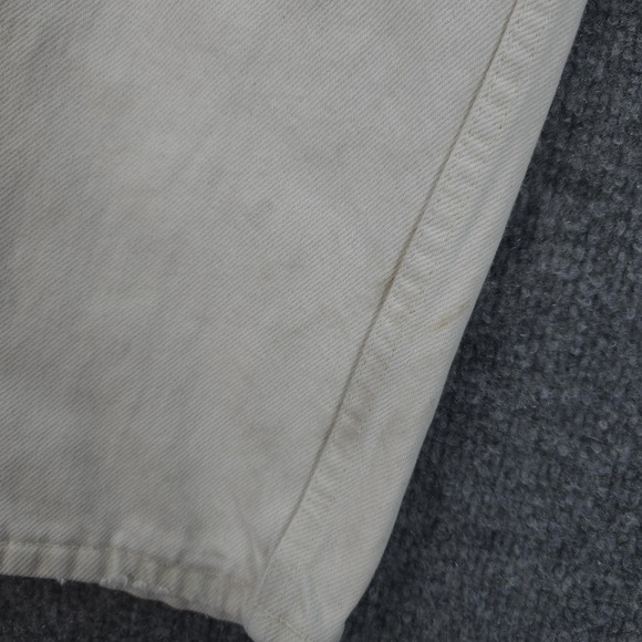 Vintage Anchor Blue Jeans Mens 32x31 White Denim Baggy Skater Grunge Y2K - Picture 15 of 16